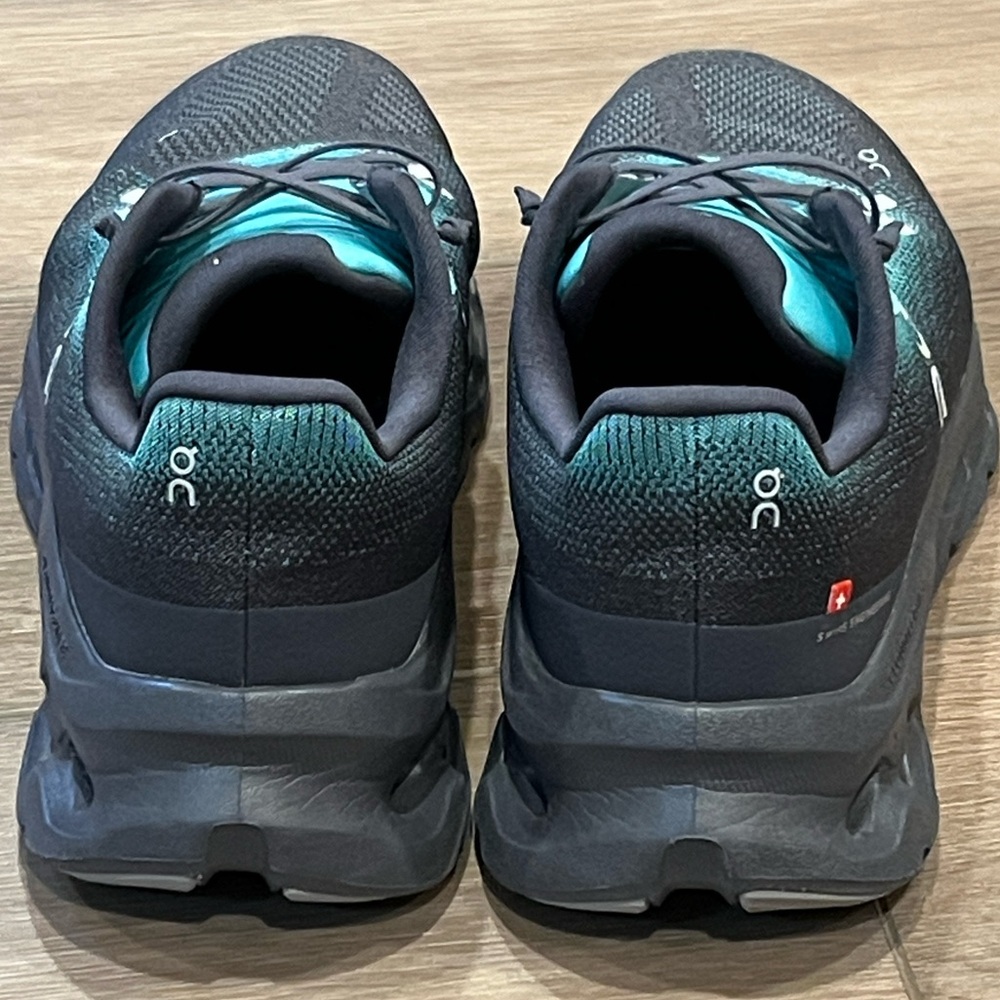 On Cloudtilt Men's Size 8.5 Casual Running Shoes in Aqua/Iron Athletic - Picture 10 of 13